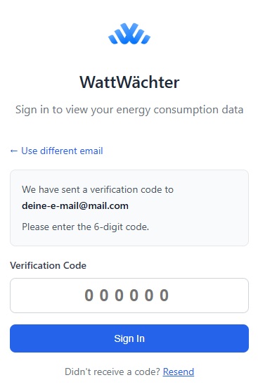 Enter verification code